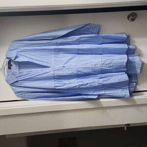 Button down light blue dress from Tuckernut. Large.